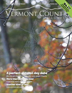 Vermont Country latest issue cover september october 2023