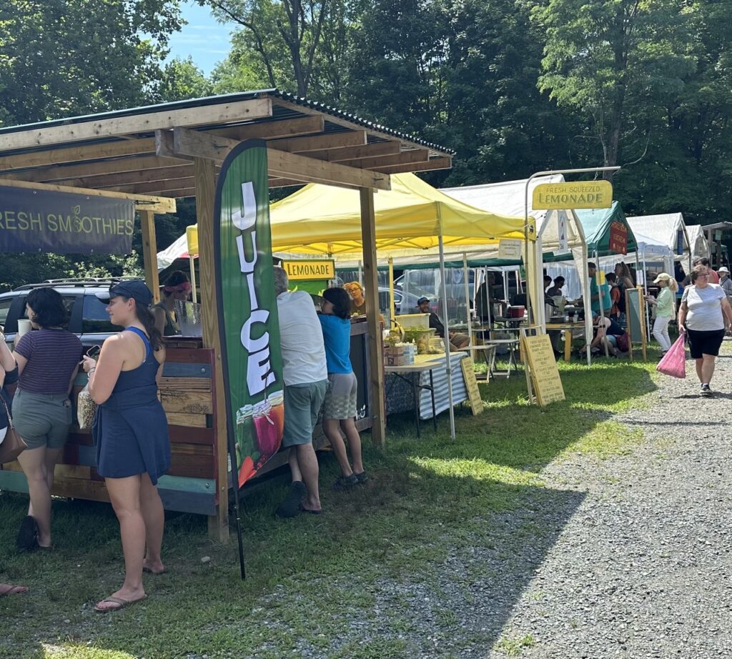 Brattleboro Farmers Market Food Court Large