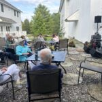 patio at monument arts and cultural center