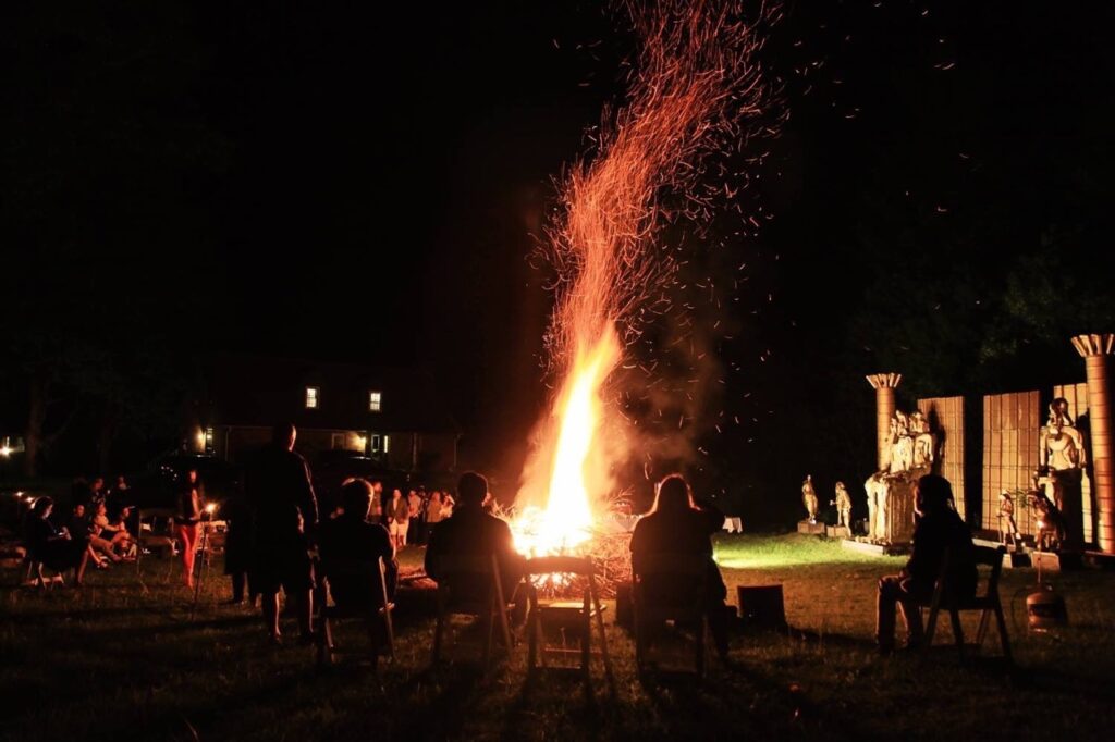 wedding bonfire Large