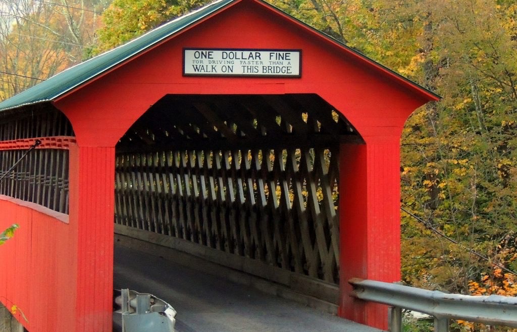 The Chiselville Covered Bridge in Arlington. Photo credit- Tara Schatz Large