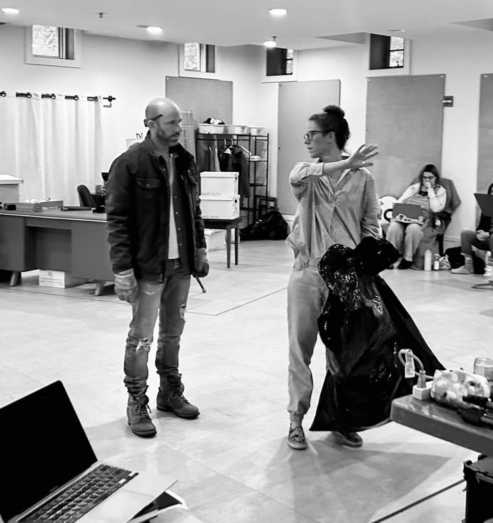 M. Bevin O_Gara directing Robbie Sublett in Salvage (2025) Large